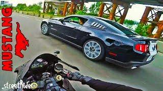 ЗАРУБА С МУСТАНГОМ | Ford Mustang 5.0 V8 GT vs Honda Fireblade