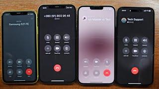 iPhone 11 (2019) vs iPhone 12 PM (2020) vs iPhone 13 PM (2021) vs iPhone 14 PM (2022) Incoming Calls