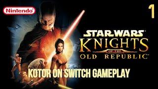 STAR WARS: Knights of the Old Republic Gameplay - Nintendo Switch | The Journey Begins