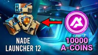 10K Acoins Spend - Nade Launcher 12 - Mech Arena New Weapon