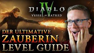 Die TOP 3 ZAUBERIN LEVEL BUILDS für Diablo 4 Vessel of Hatred (Season 6)