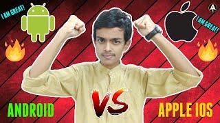 Android vs iPhone | Which is Best? | Android vs iPhone Pubg.... | My Opinions | Akhilan Vengala