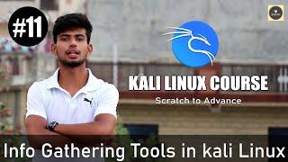 Information Gathering Tools in Kali Linux | Tools in Kali Linux [Hindi] | Kali Linux #11