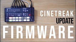 Tutorial Update Firmware Cinetreak Stream Video Switcher