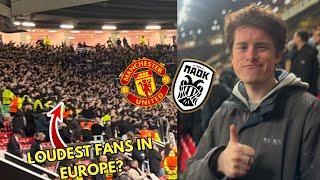 PAOK BRING THE NOISE TO OLD TRAFFORD! Man United 2-0 PAOK FC VLOG!!