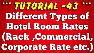 Classification of Hotel Room Rates - Tutorial 43