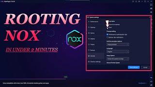 How to enable root on Nox Player