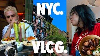 brooklyn diaries | um dia comendo por nova york, testando cameras e livros da semana