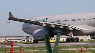 ORBEST Airbus A330 Takeoff at lisbon Airport - Decolagem do A330 da ORBEST