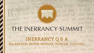 Q & A - John MacArthur, Mark Dever, Albert Mohler, Ligon Duncan, Kevin DeYoung