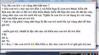 [Lập trình C/C++] Bài 16. Cấp phát vùng nhớ cho con trỏ