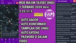 MOD MAXIM TAXSEE UNGU 3 TERBARU 2024 AUTO KOFIRMASI