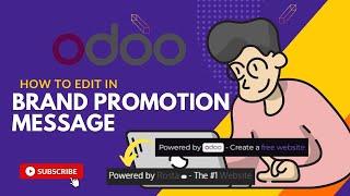 Remove ''Powered by Odoo'' & Edit Brand Promotion message In Odoo | Rosta