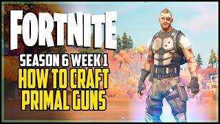 How to Craft Primal Weapons Fortnite
