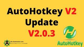 AutoHotkeyv2.0.3 update:  Put the Spark into Park!