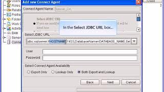 LiquidOffice management console connect to SQL database