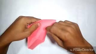 Origami Octahedron Decoration Box making Flower।। Easy Origami।।