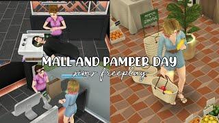 mall and pamper day | sims freeplay