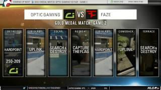 OpTic Gaming vs FaZe - GOLD Medal Match (MLG #XGames Austin 2015)