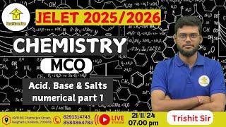 JELET 25/26- QUESTION ANSWER PRACTICE SESSION |Acid, Base & Salts numericals part 1|By Easy2Learning