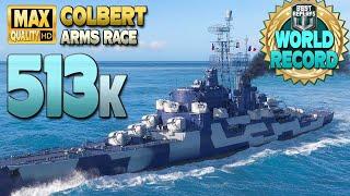 Кольбер: Хороший игрок с безумным мировым рекордом в 513 тысяч повреждений - World of Warships