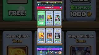 my yesterday reward in clash royal/KD youtuber