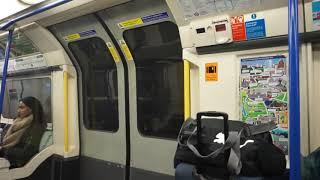 London Underground Piccadilly Line Ride: Heathrow Terminals 1,2,3 to Hatton Cross 22 November 2019