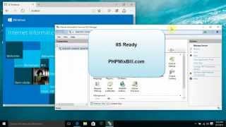 Installation IIS on Windows 10