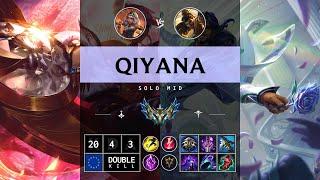 Qiyana Mid vs Akshan - EUW Challenger Patch 14.12