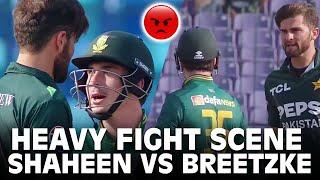 Heavy Fight | Shaheen vs Breetzke | Pakistan vs South Africa | Tri-Nation Series | PCB | M3J1K