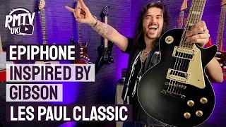 Epiphone 'Inspired By Gibson' Les Paul Classic - An Awesome New Worn Finish! - Review & Demo