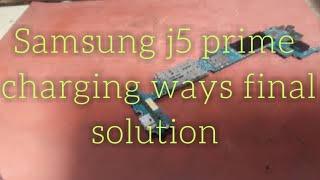 Samsung j5 prime charging ways jumper solution