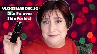 VLOGSMAS DEC 20 | Dior Forever Skin Perfect Stick Foundation - Dry Skin Review & Wear Test