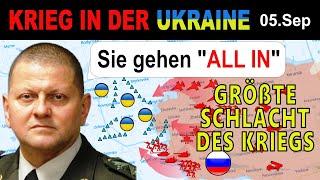 05.SEPTEMBER: GEMETZEL - Russen GEHEN "ALL IN" BEI POKROVSK | Ukraine-Krieg