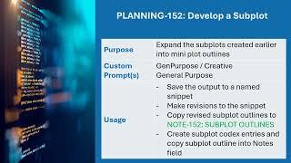 PBN Video 13 PLANNING-150 & 152