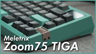 Meletrix Zoom75 TIGA Aquamarine | Unboxing, Build, and Sound Tests