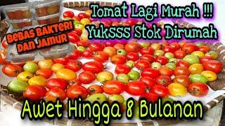 Cara Menyimpan Tomat Agar Awet Hingga 8 Bulanan⁉️Bebas Bakteri Dan Jamur‼️