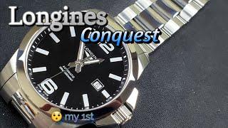 Longines Conquest - My 1st Longines - Unboxing - Initial Reaction - L3.778.4.58.6