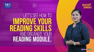 How to Improve Reading Skills and Organize Your Reading Module?