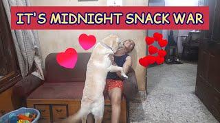 IT'S MIDNIGHT SNACK WAR | MUM GIVES SNACKS TO COCO & ANGEL, THEY LOVED IT WATCH WHAT HAPPENS NEXT