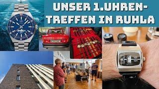 Ein toller Tag mit einer Weltpremiere ! Die Neuauflage der Scheibenuhr von UMF-Ruhla #watch #uhren