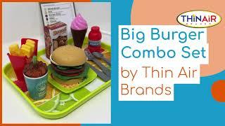 Big Burger Combo Set by Thin Air Brands, Style #P551