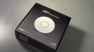 Ubiquiti Unifi WiFi Access Point Unboxing and Setup