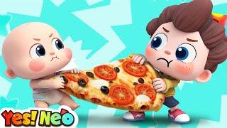 I Want the Pizza! | Sharing is Caring | Good Habits | Nursery Rhymes & Kids Songs | Yes! Neo