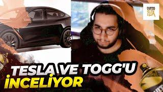 Eray - Tesla ve Togg Araba Modellerini İnceliyor