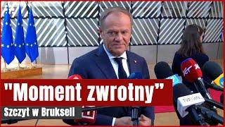 Pilny szczyt w Brukseli w sprawie Ukrainy. Donald Tusk zabrał głos | Gazeta.pl