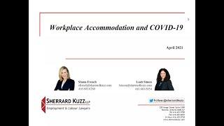 Workplace Accommodation and COVID-19