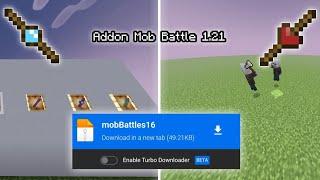 MINECRAFT ADDON MOB BATTLE  NEW VERSION 1.21