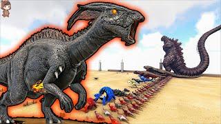 Demonic Parasaur VS Mod Dinosaurs | ARK Mod Battle Ep.372