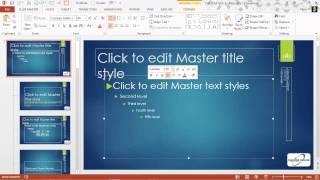 Font Basics in PowerPoint 2013